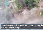 House collapses in seconds amid heavy Delhi rains