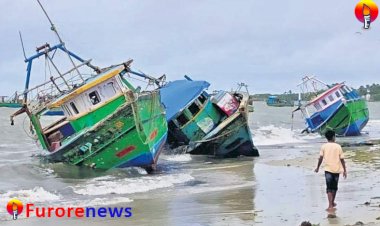 Solid breezes harm pontoons in Rameswaram