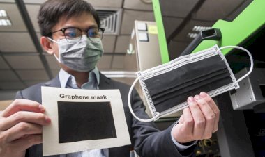 CityU develops anti-bacterial graphene face masks