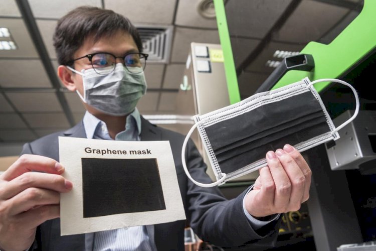 CityU develops anti-bacterial graphene face masks